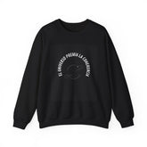 Crewneck Sweatshirt — "El Universo Premia la Coherencia" Cosmic Moon. Tu ADN Cósmico