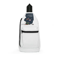 Sling Bag — Cosmic Garden Illustration "I’m Stronger When I Grow"