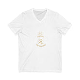 Leo Zodiac V-Neck Tee – Tu ADN Cosmico ciclista. "Soy ruta no destino"