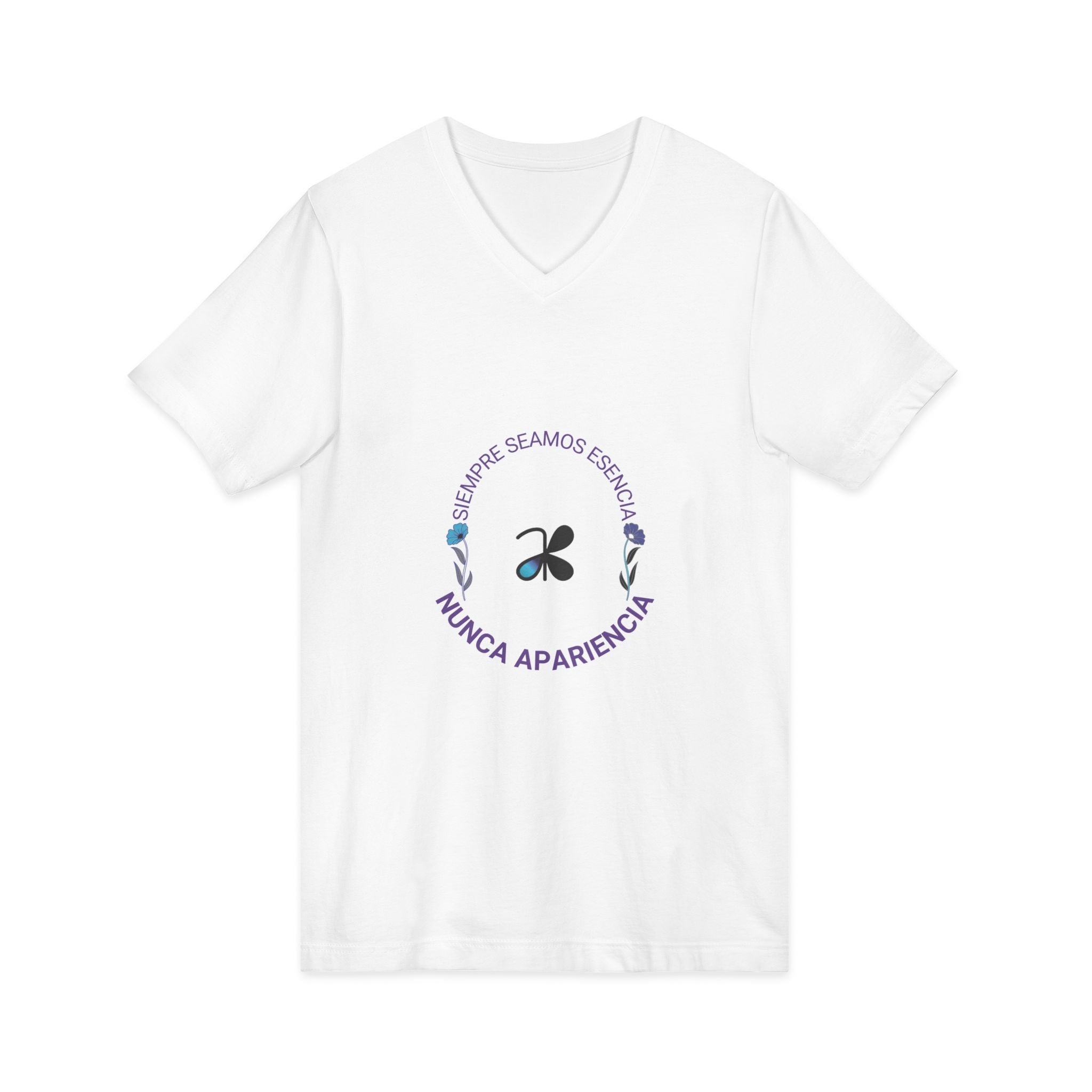 V-Neck Tee. "Siempre seamos esencia, nunca apariencia" Tu ADN Cósmico
