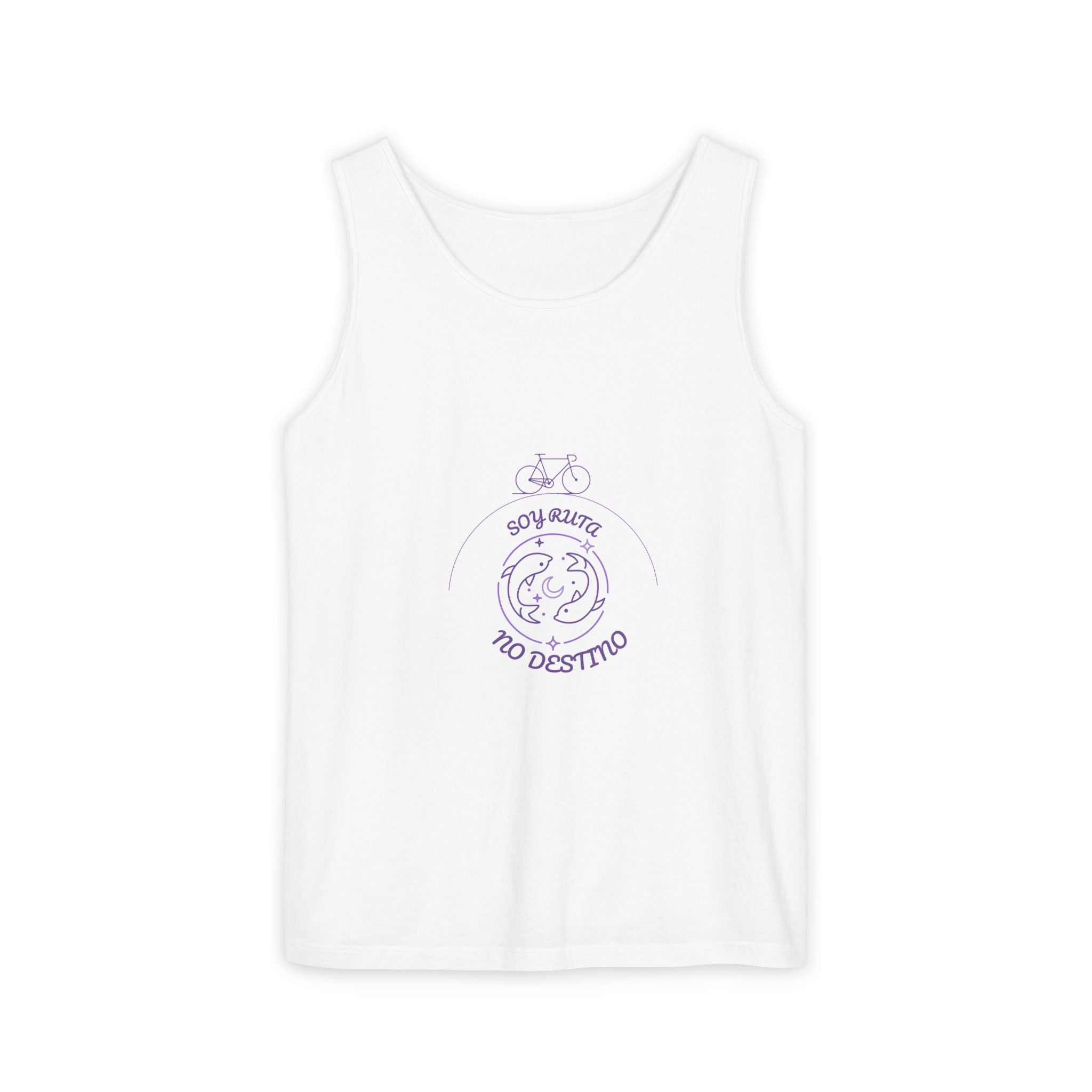 Cycling Vibes Tank Top — "Soy Ruta no destino" Tu ADN Cósmico.