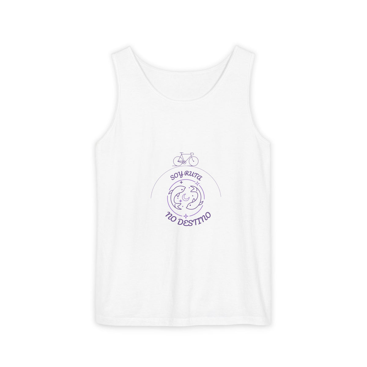 Cycling Vibes Tank Top — "Soy Ruta no destino" Tu ADN Cósmico.