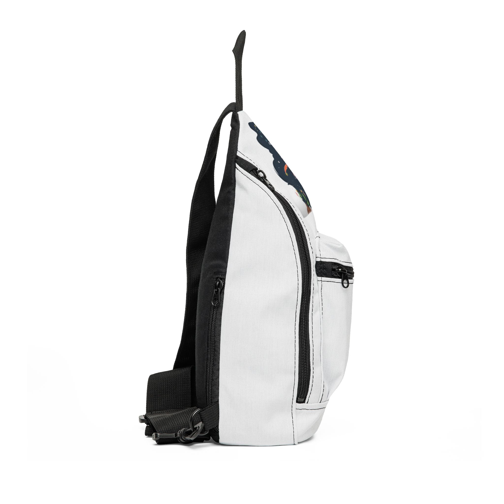 Sling Bag — Cosmic Garden Illustration "I’m Stronger When I Grow"