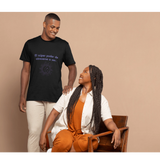 Camiseta de manga corta y cuello de pico unisex- El super poder