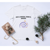 Camiseta clásica unisex - Eres el universo viendo el universo"