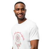 Camiseta de manga corta unisex "Crecer duele pero expande" Jupiter y quirón en tu vida"