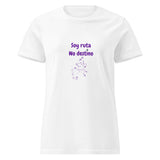 Camiseta básica para mujer "Soy ruta.. sagitario"