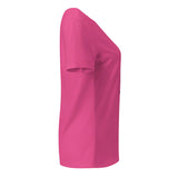 Camiseta suelta mujer cuello pico