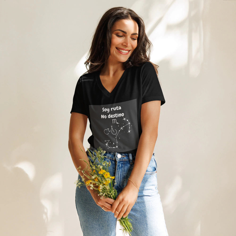Camiseta suelta mujer Soy destino... Escorpio