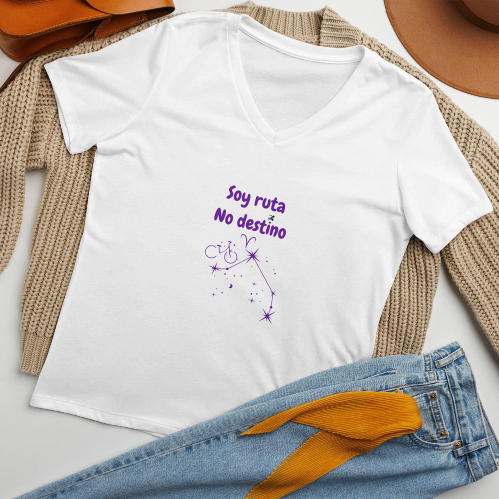 Camiseta suelta mujer Soy ruta.. Aries